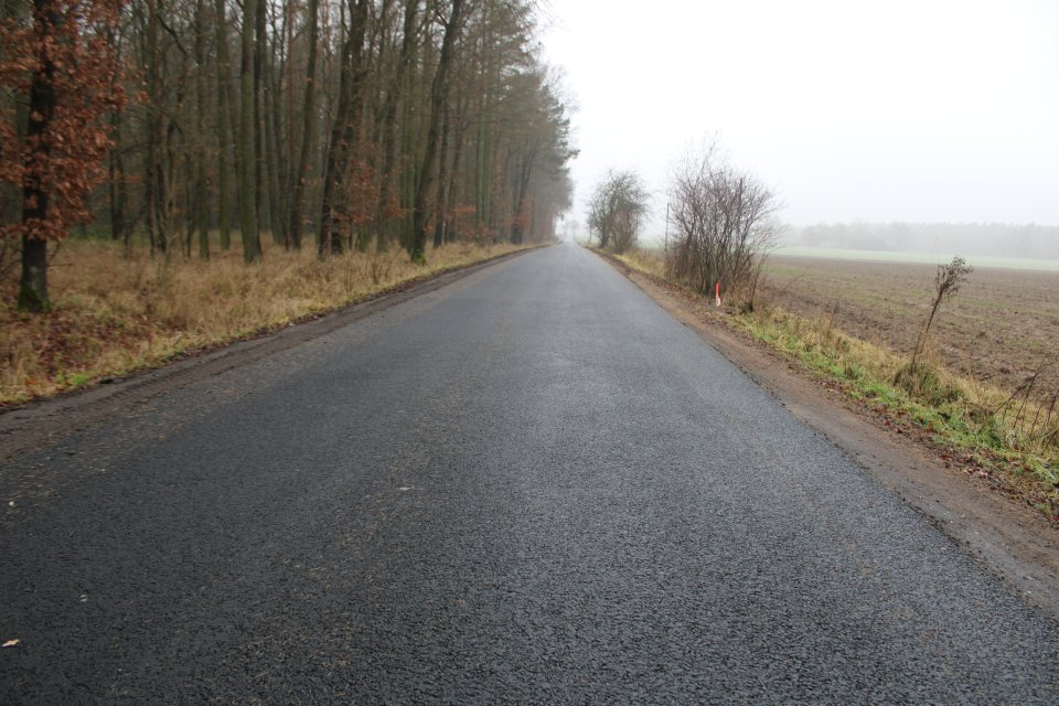 Modernizacja drogi powiatowej nr 2449C Strzelno –Jaworowo w km 12+138-13+163na długości 1,025km w obrębie  Ostrowa
