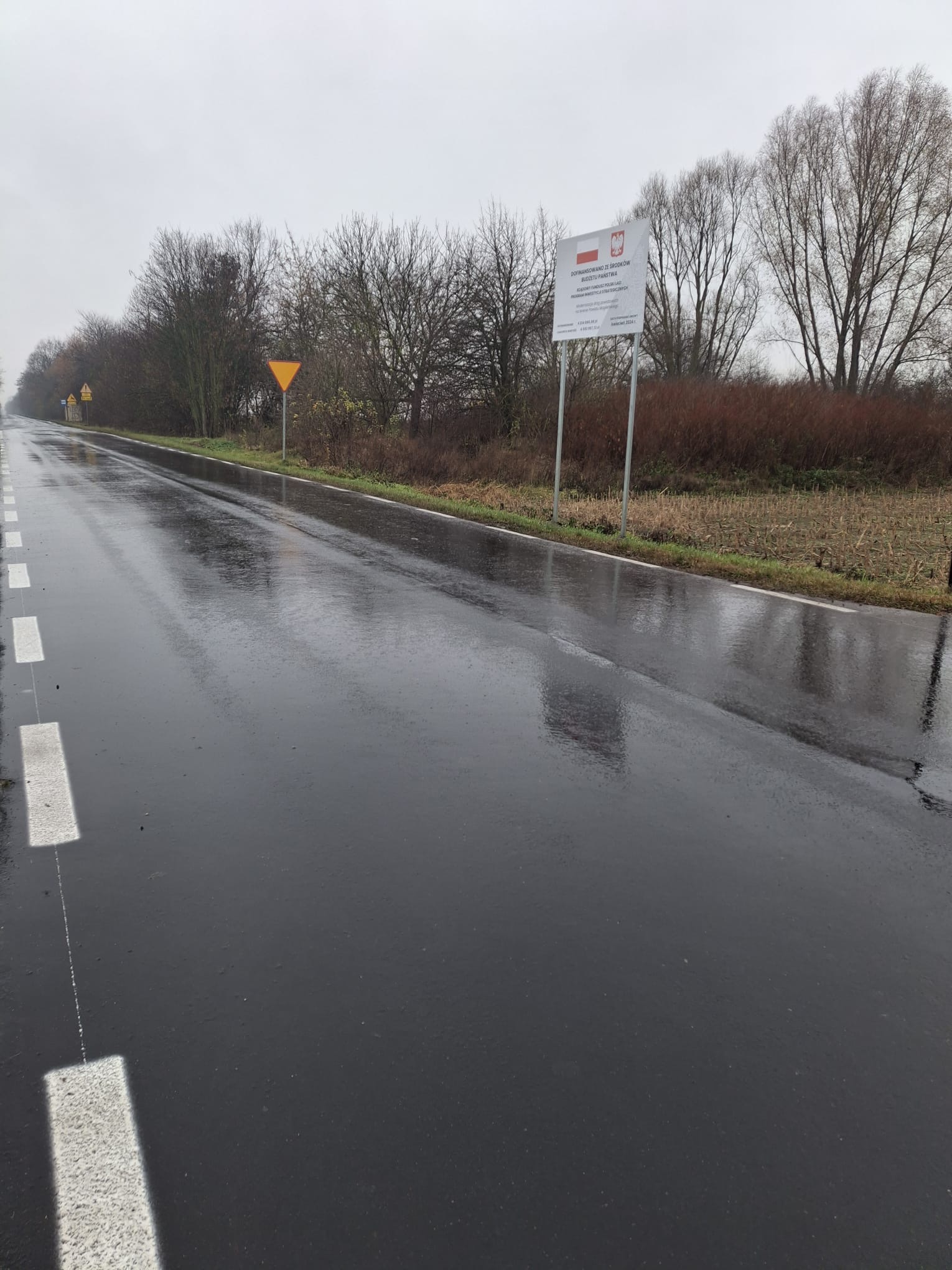 Modernizacja dróg Powiatowych na terenie Powiatu Mogileńskiego