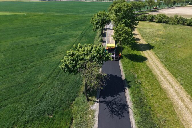 „Modernizacja drogi powiatowej nr 2434C droga nr 262 – Bielice – droga nr 262 od km 1+040 do km 1+964 na długości 0,924 km”