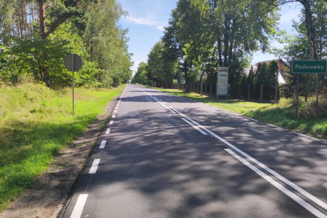Remont drogi powiatowej nr 2408C Niestronno – Mogilno na odcinku od Wieńca do Padniewka od km 4+400 do km 7+470 na długości 3+070