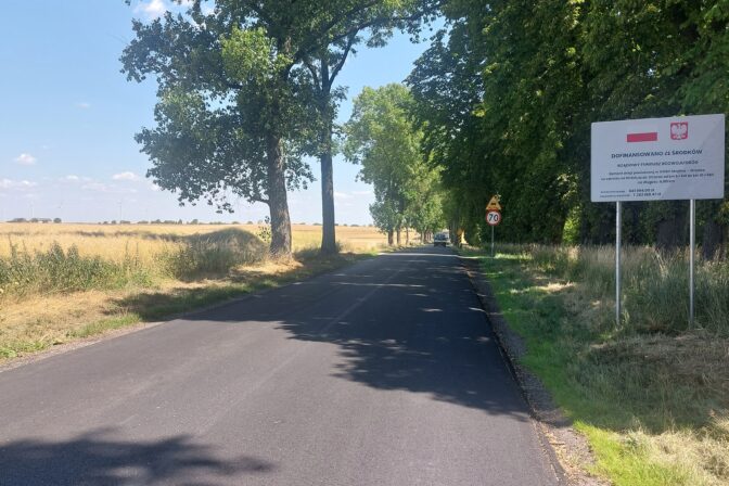 Remont drogi powiatowej nr 2426C Mogilno – Strzelce na odcinku od Białotula do Strzelec od km 6+541 do km 10+560 na długości 4,019 km